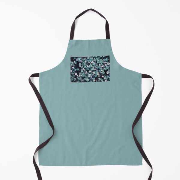 Item preview, Baby's Breathe Flowers in White and Turquoise Blue designed and sold by JariHawk.