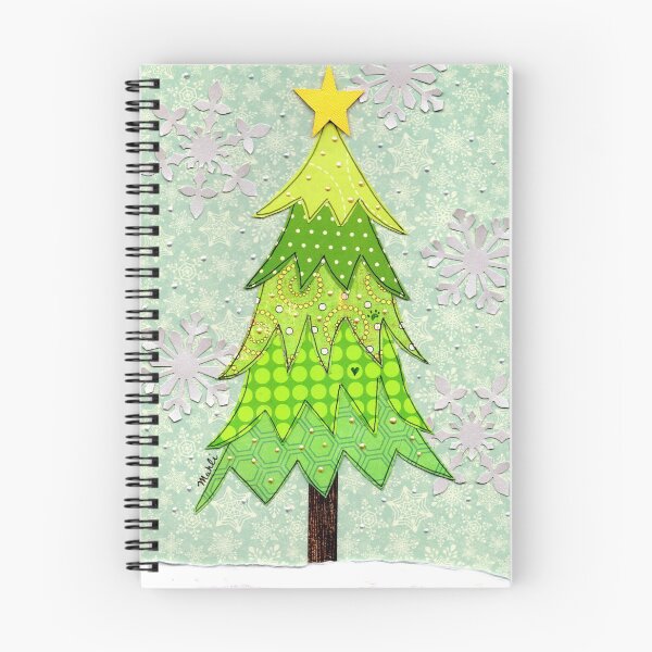 Item preview, Christmas Tree in the snow designed and sold by Mahli's  Artful Whimsy.