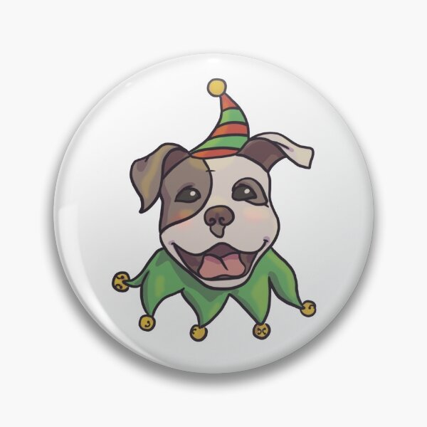 Artikelvorschau, Weihnachts-Pitbull entworfen und verkauft von artbysusant.