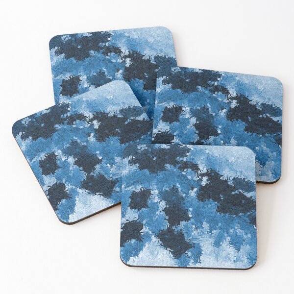 Item preview, Many Blues Abstract designed and sold by JariHawk.