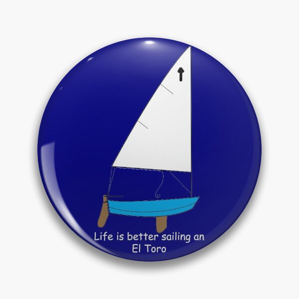 Item preview, El Toro Sailboat - Life is better sailing an El Toro Dinghy designed and sold by CHBB.