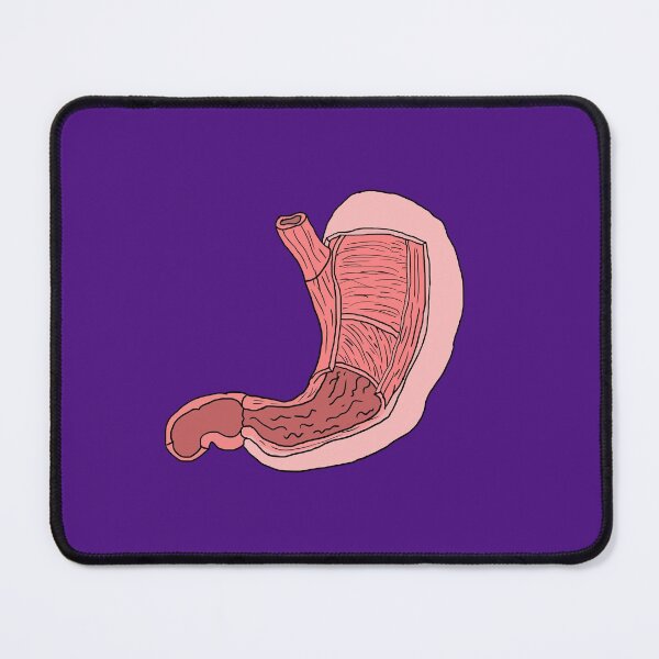 Item preview, Purple Stomach Anatomy Illustration designed and sold by deanworld.
