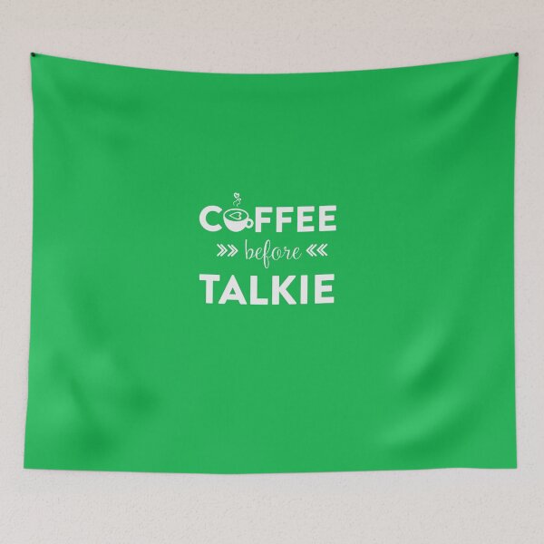 Item preview, Coffee Before Talkie designed and sold by AlwaysAwesome.