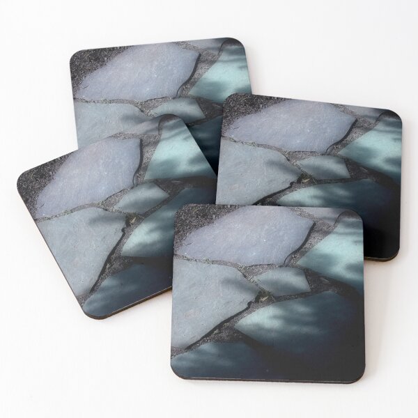 Item preview, Midnight Path with Shadows Slate Gray Blue designed and sold by JariHawk.