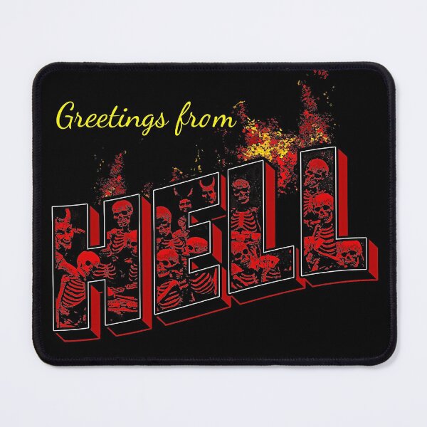 Item preview, Greetings from Hell designed and sold by Bronzarino.
