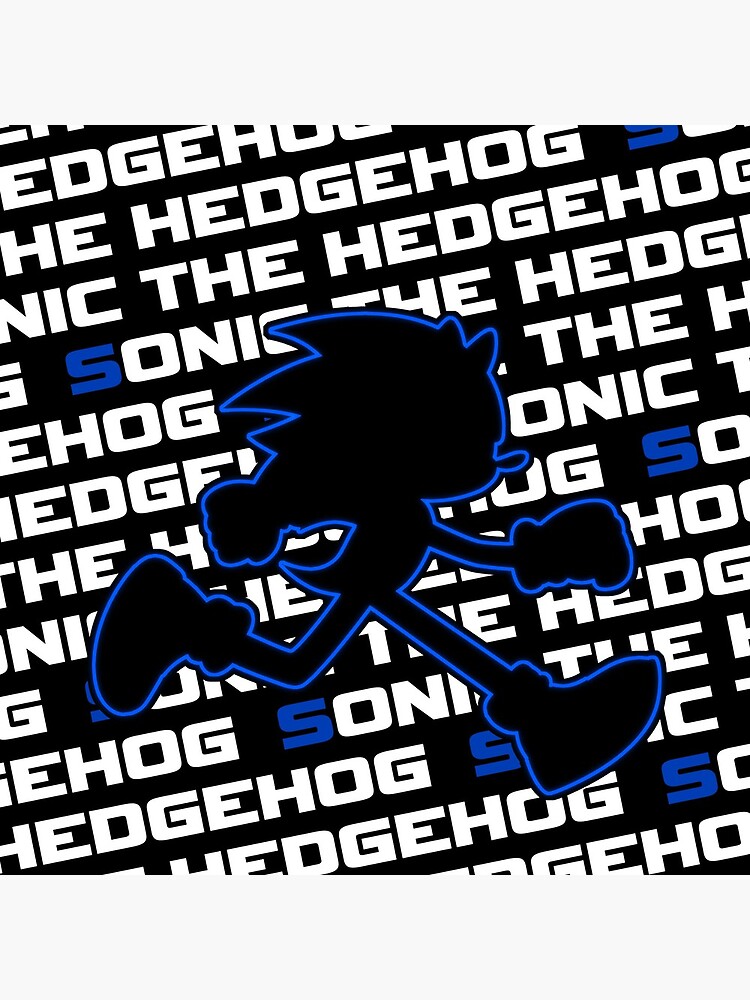 Sonic The Hedgehog Abstract Fanart Art Print For Sale By Nexo Dim Redbubble 4601