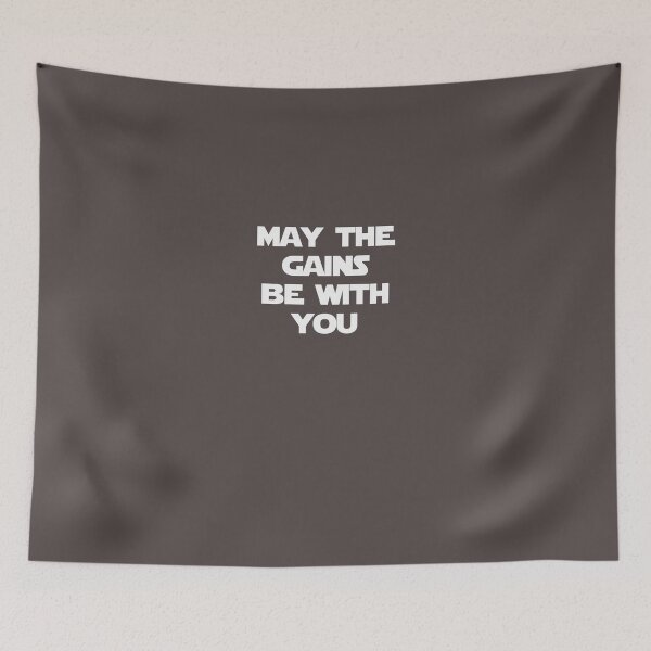 Item preview, May The Gains Be With You designed and sold by AlwaysAwesome.