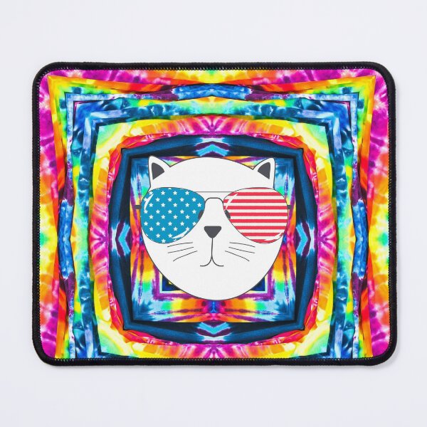 Item preview, Abstract Tie dye Cat graphic design  designed and sold by Tshepomuza.