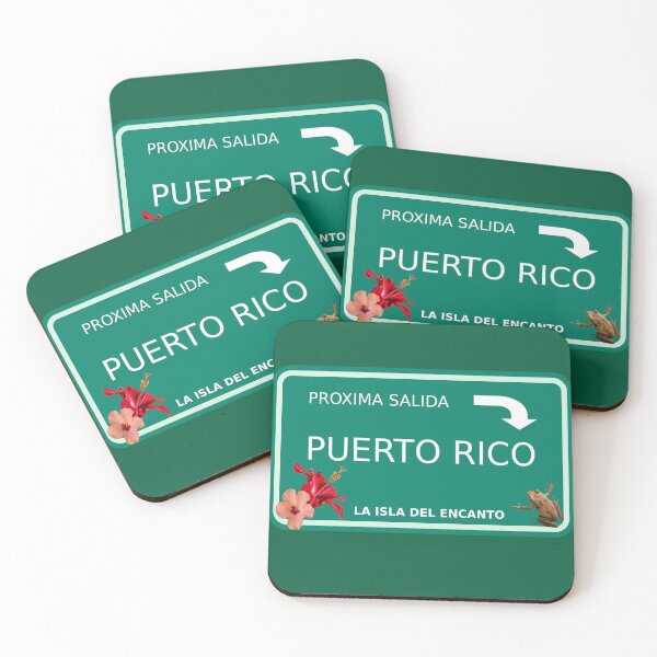Item preview, Next Exit Traffic sign - Puerto Rico - Proxima salida, Puerto Rico designed and sold by Verle-art.