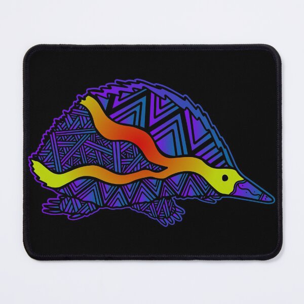 Item preview, Echidna in Blue, Purple green and red design  designed and sold by mookybruz03.