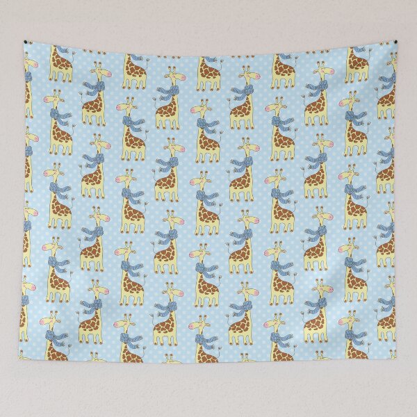 Item preview, Giraffe With Scarf Polka Dot  designed and sold by HauckClothing.