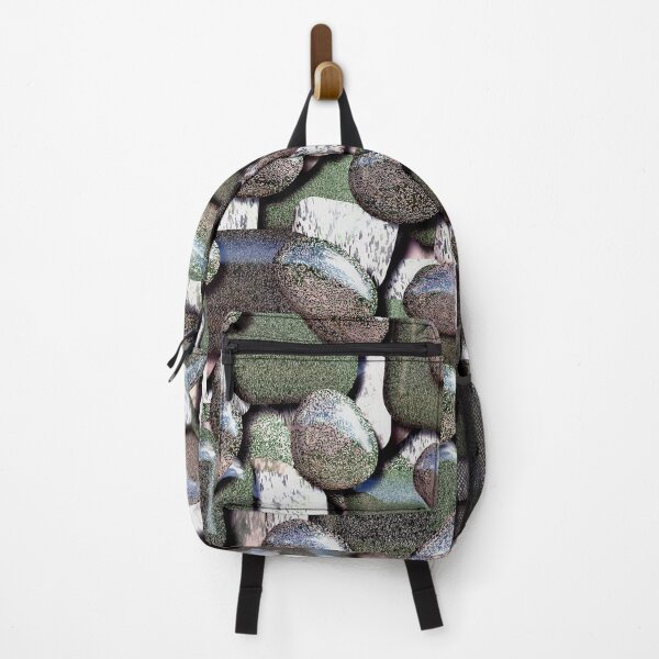 Item preview, River Rocks in Subtle Pink and Olive designed and sold by SeaChangeDesign.