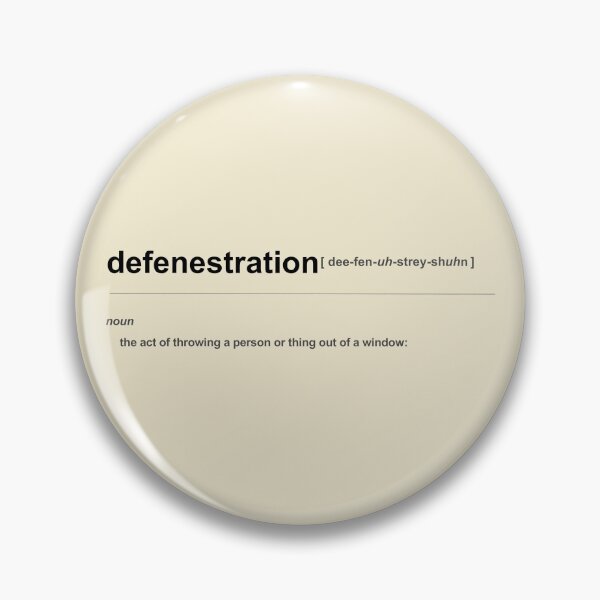 Item preview, Defenestration Definition designed and sold by RinozaRose.