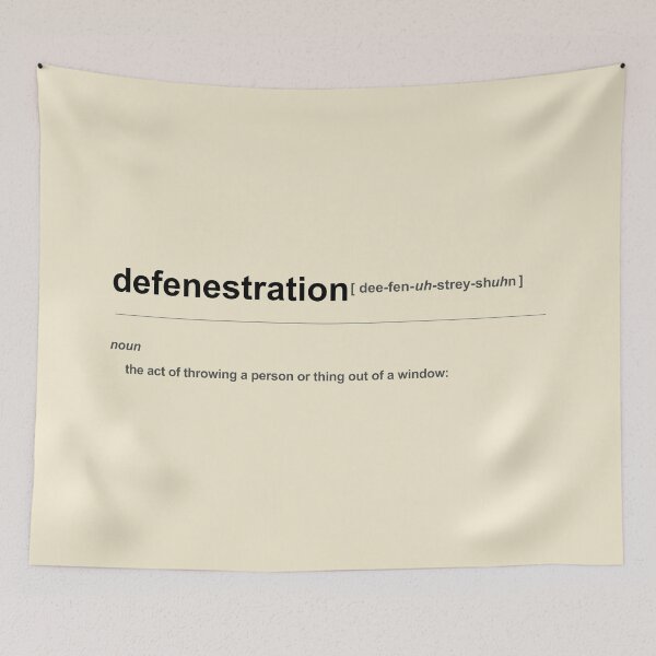 Item preview, Defenestration Definition designed and sold by RinozaRose.
