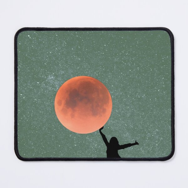 Item preview, Galaxy and Moon Oneness Green Graphic designed and sold by WonderfulHumans.