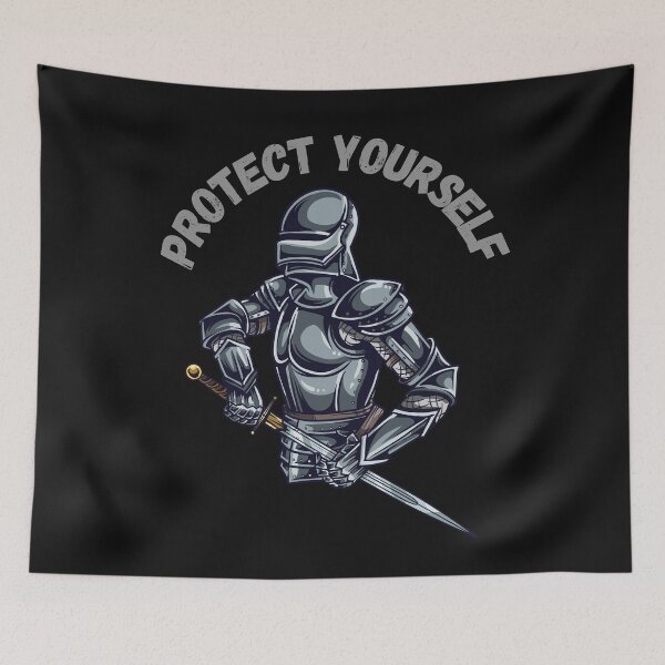 Item preview, Protect yourself  designed and sold by Dreamingnewfie.