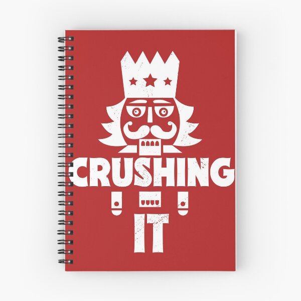 Item preview, Crushing It  // Funny Christmas Nutcracker designed and sold by SLAG-Creative.