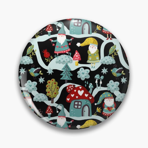Artikelvorschau, Weihnachten lustige Gnome-Muster entworfen und verkauft von Tshepomuza.