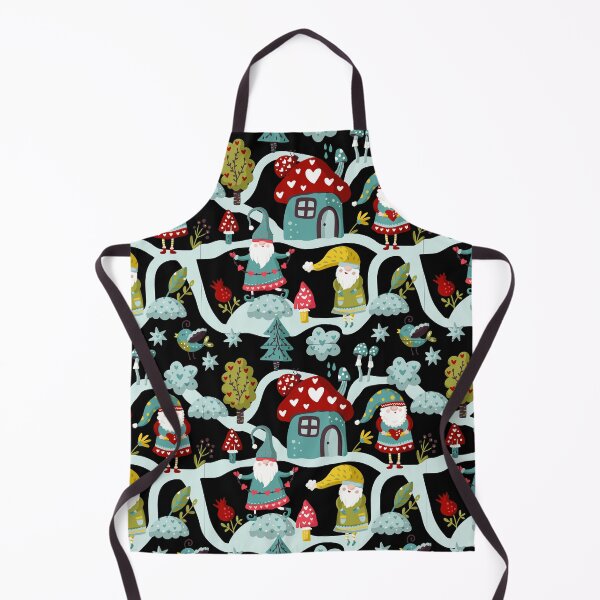 Item preview, Christmas funny gnomes pattern designed and sold by Tshepomuza.