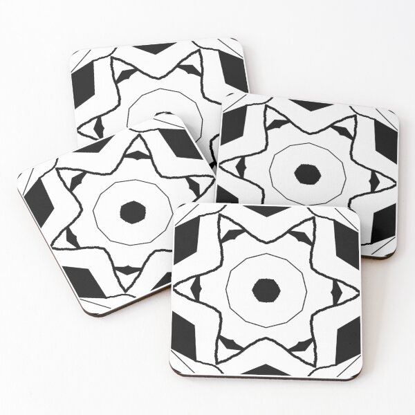 Item preview, Black and White Art Deco Geometric Design designed and sold by SillaHoekstra.