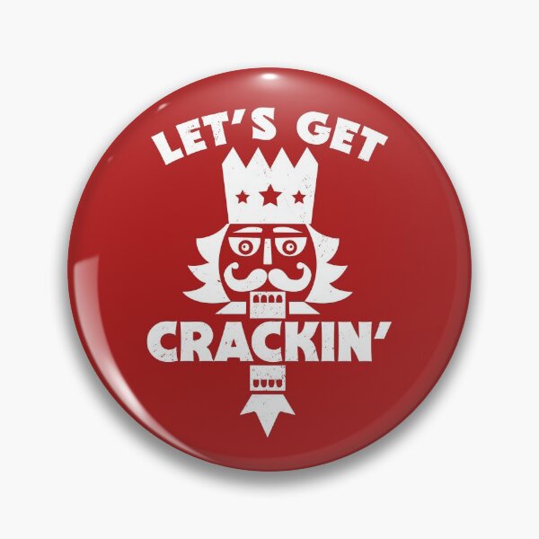 Artikelvorschau, Let's Get Crackin' // Funny Christmas Nutcracker entworfen und verkauft von SLAG-Creative.