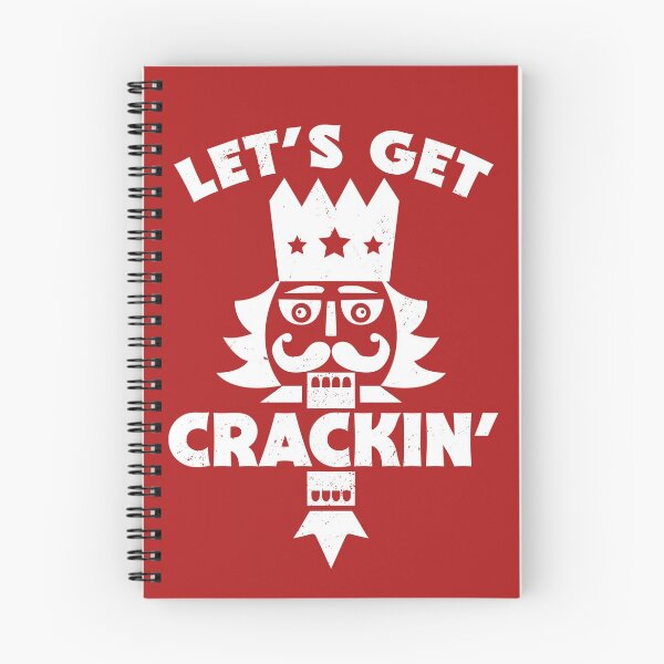 Item preview, Let's Get Crackin'  // Funny Christmas Nutcracker designed and sold by SLAG-Creative.