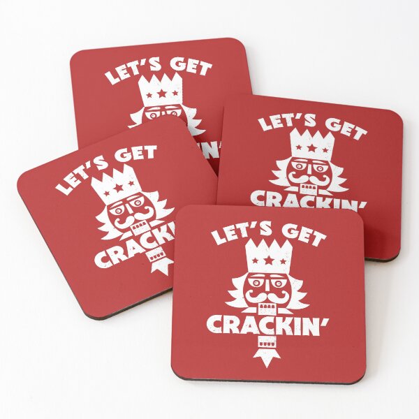 Item preview, Let's Get Crackin'  // Funny Christmas Nutcracker designed and sold by SLAG-Creative.