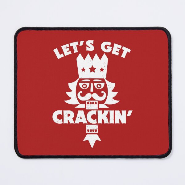 Item preview, Let's Get Crackin' // Funny Christmas Nutcracker designed and sold by SLAG-Creative.
