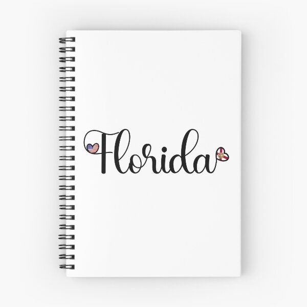 Item preview, I Love Florida - Florida Script With Heart Shaped Flags designed and sold by molamode.