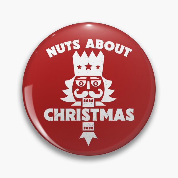 Artikelvorschau, Nuts About Christmas // Funny Christmas Nutcracker entworfen und verkauft von SLAG-Creative.