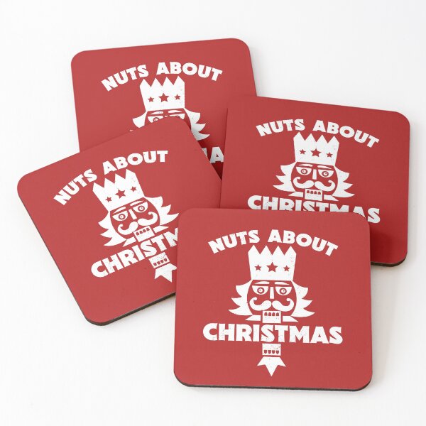 Item preview, Nuts About Christmas  // Funny Christmas Nutcracker designed and sold by SLAG-Creative.