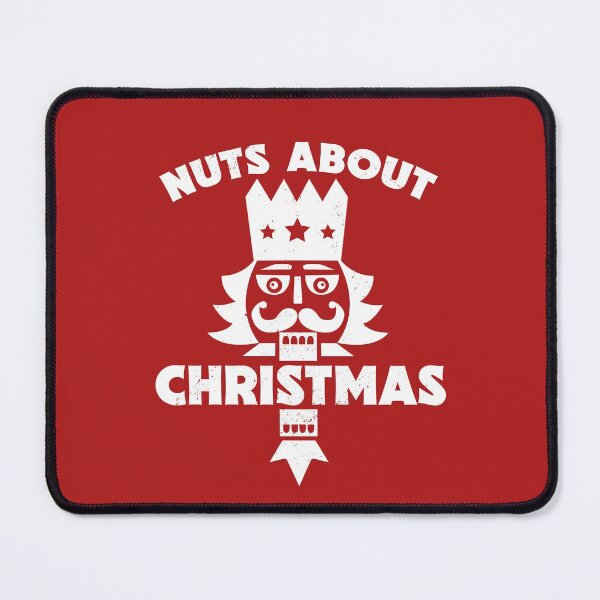 Item preview, Nuts About Christmas // Funny Christmas Nutcracker designed and sold by SLAG-Creative.