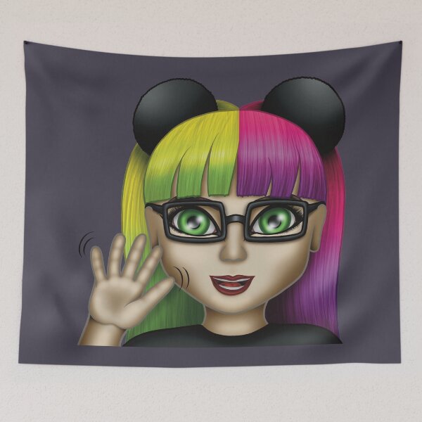 Item preview, Hai Emote designed and sold by PandamoniumArt.
