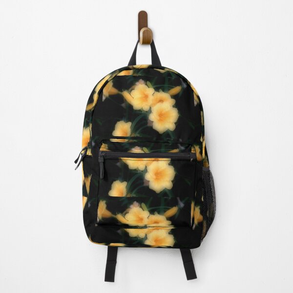 Item preview, Fantasy Glowing Yellow Day Lilies Flowers designed and sold by JariHawk.