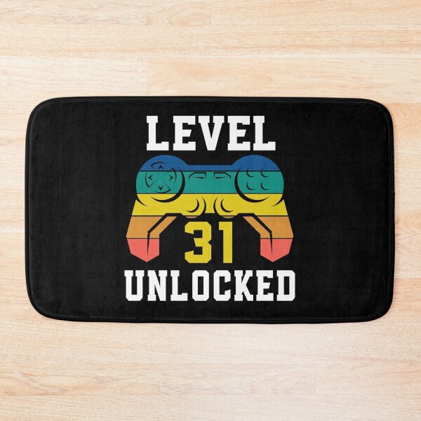 Item preview, Level 31 Unlocked, Video Game 31st Gamer Birthday designed and sold by Fabvity.
