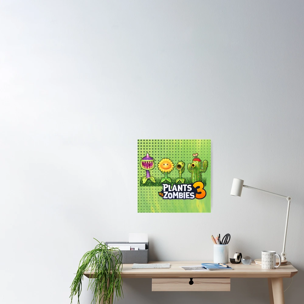 Characters plants vs zombies Heroes, zombie, battle for the neighborhood,  gifts, birthday,kids backpacks for school, Postcard by Mycutedesings-1