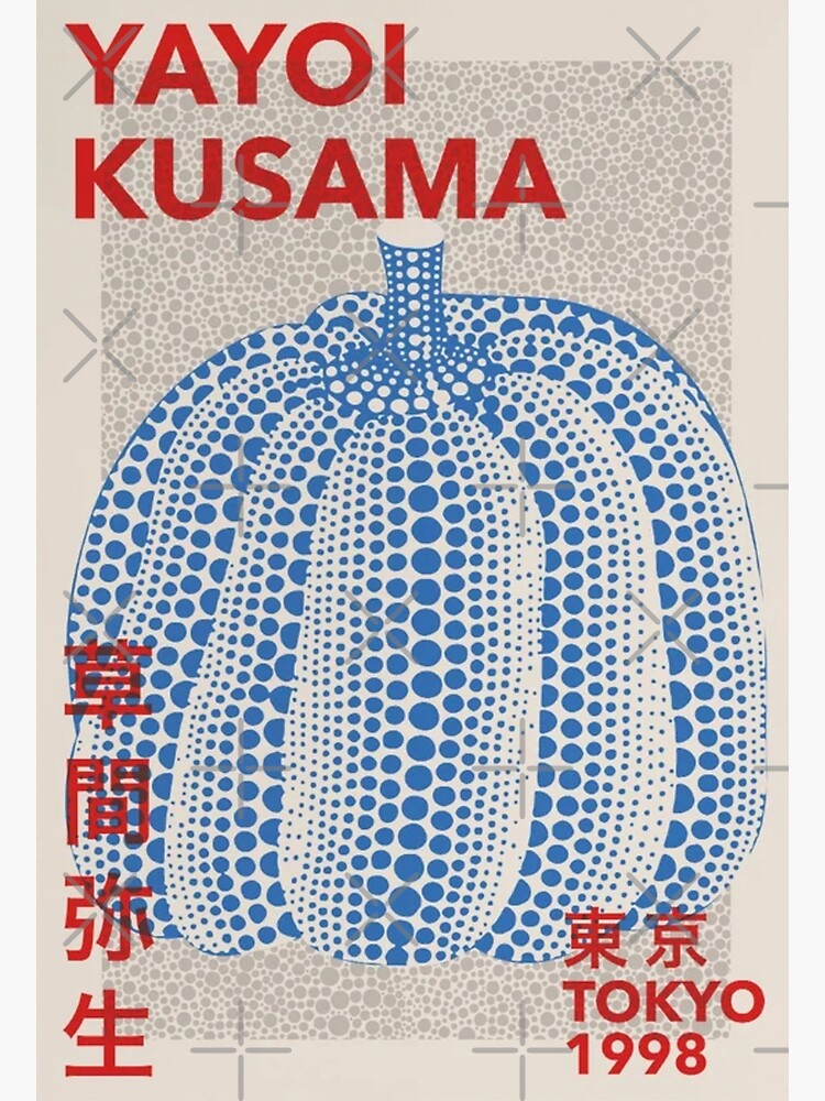 Yayoi Kusama soft sculpture pumpkin keyring, Accessories