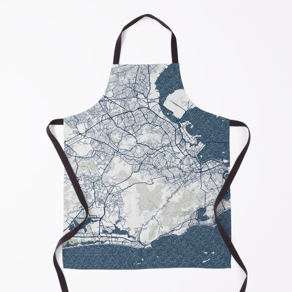 Item preview, Rio de Janeiro City Map of Brazil - Coastal designed and sold by deMAP.