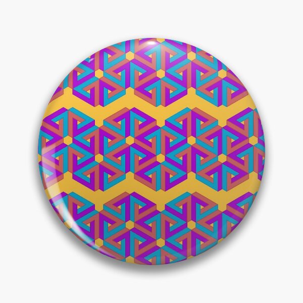 Item preview, Optical Illusion Triangles designed and sold by RinozaRose.