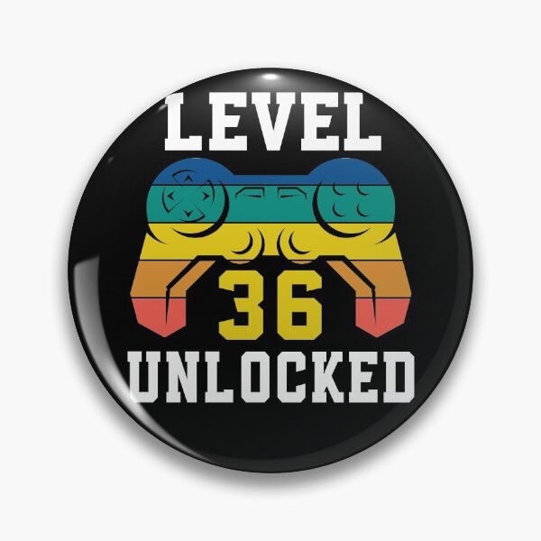 Item preview, Level 36 Unlocked, Video Game 36th Gamer Birthday designed and sold by Fabvity.