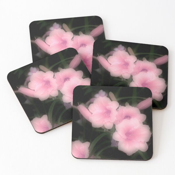Item preview, Fantasy Glowing Pink Day Lilies Flowers designed and sold by JariHawk.