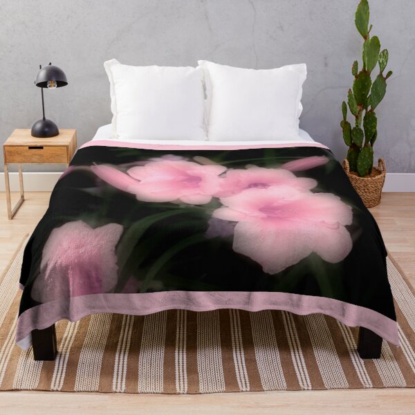 Item preview, Fantasy Glowing Pink Day Lilies Flowers designed and sold by JariHawk.