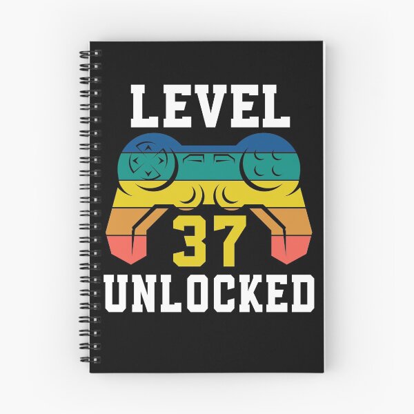 Item preview, Level 37 Unlocked, Video Game 37th Gamer Birthday designed and sold by Fabvity.
