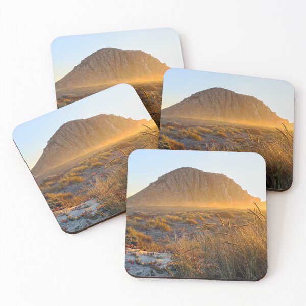 Item preview, Evening sun at Morro Rock designed and sold by Michael Rock Art.
