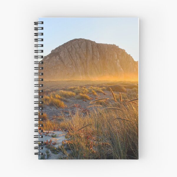 Item preview, Evening sun at Morro Rock designed and sold by Michael Rock Art.