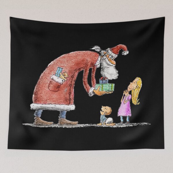 Item preview, Santa Gifting designed and sold by ArtEntwined.