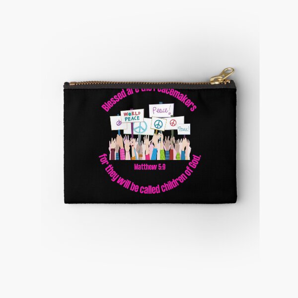 Item preview, Blessed are the Peacemakers for they will be called children of God, Matthew 5:9 designed and sold by CheekyGrace.