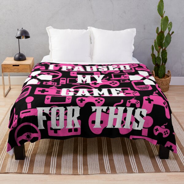 Item preview, Gamer Print Pink designed and sold by Lylabean22.
