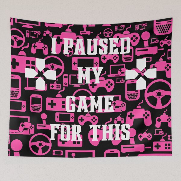 Item preview, Gamer Print Pink designed and sold by Lylabean22.