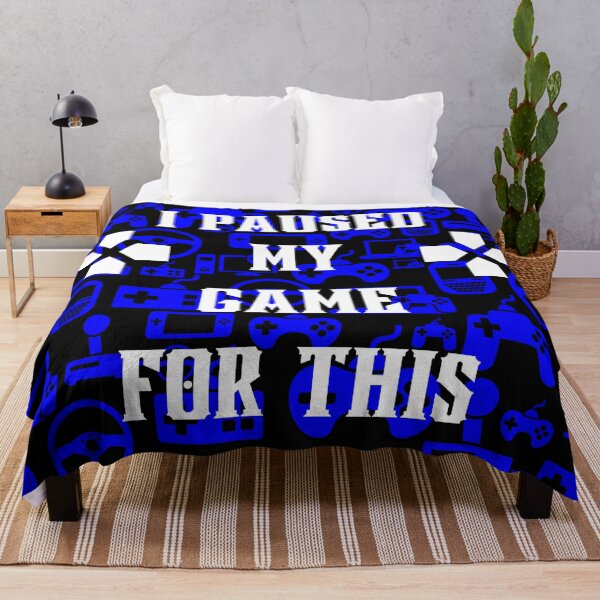 Item preview, Gamer Print Blue designed and sold by Lylabean22.